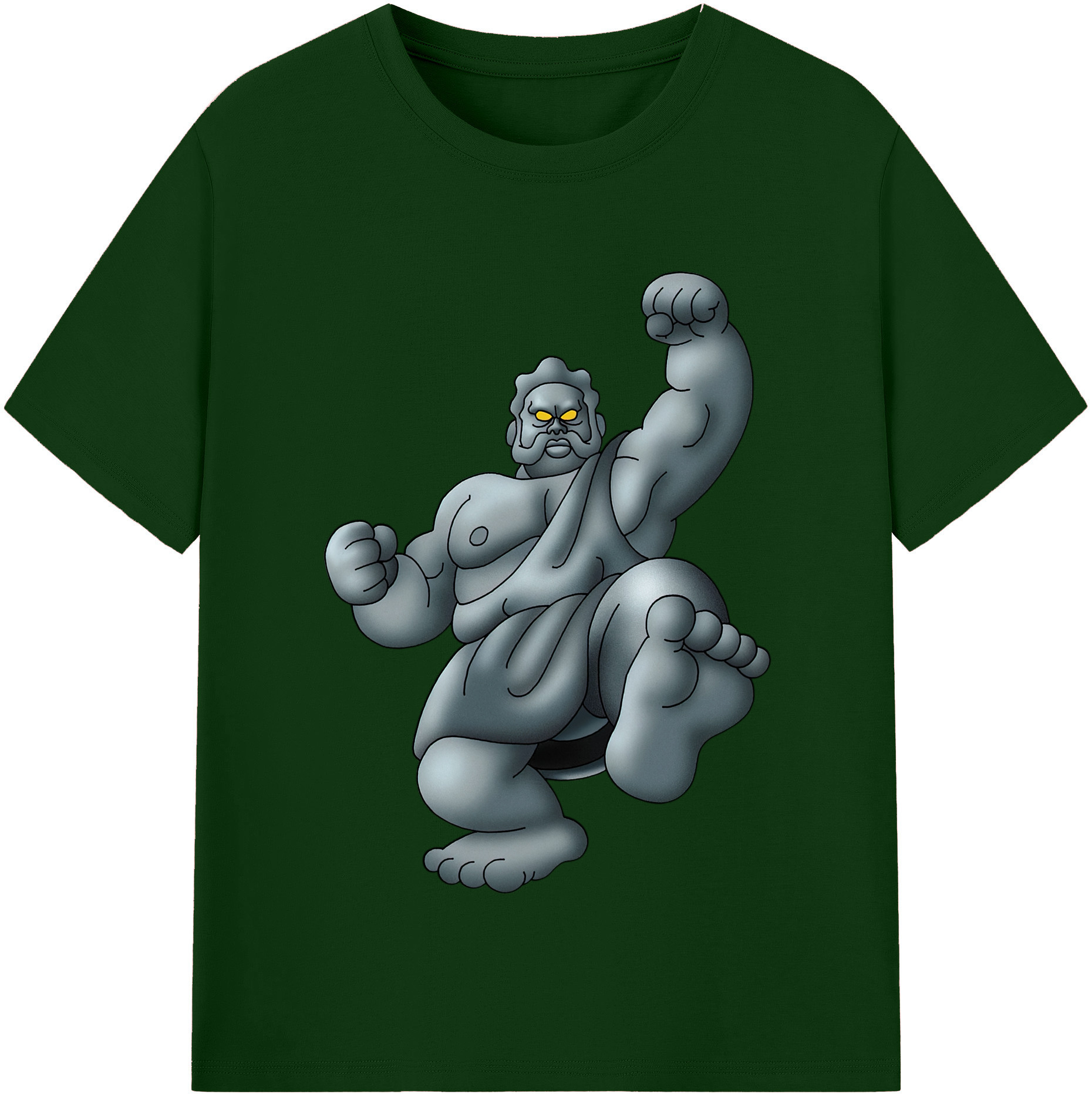 （画像用） ドラゴンクエスト Doragon Kuesuto Dragon Quest 綿100％半袖Tシャツ（フロントプリント）